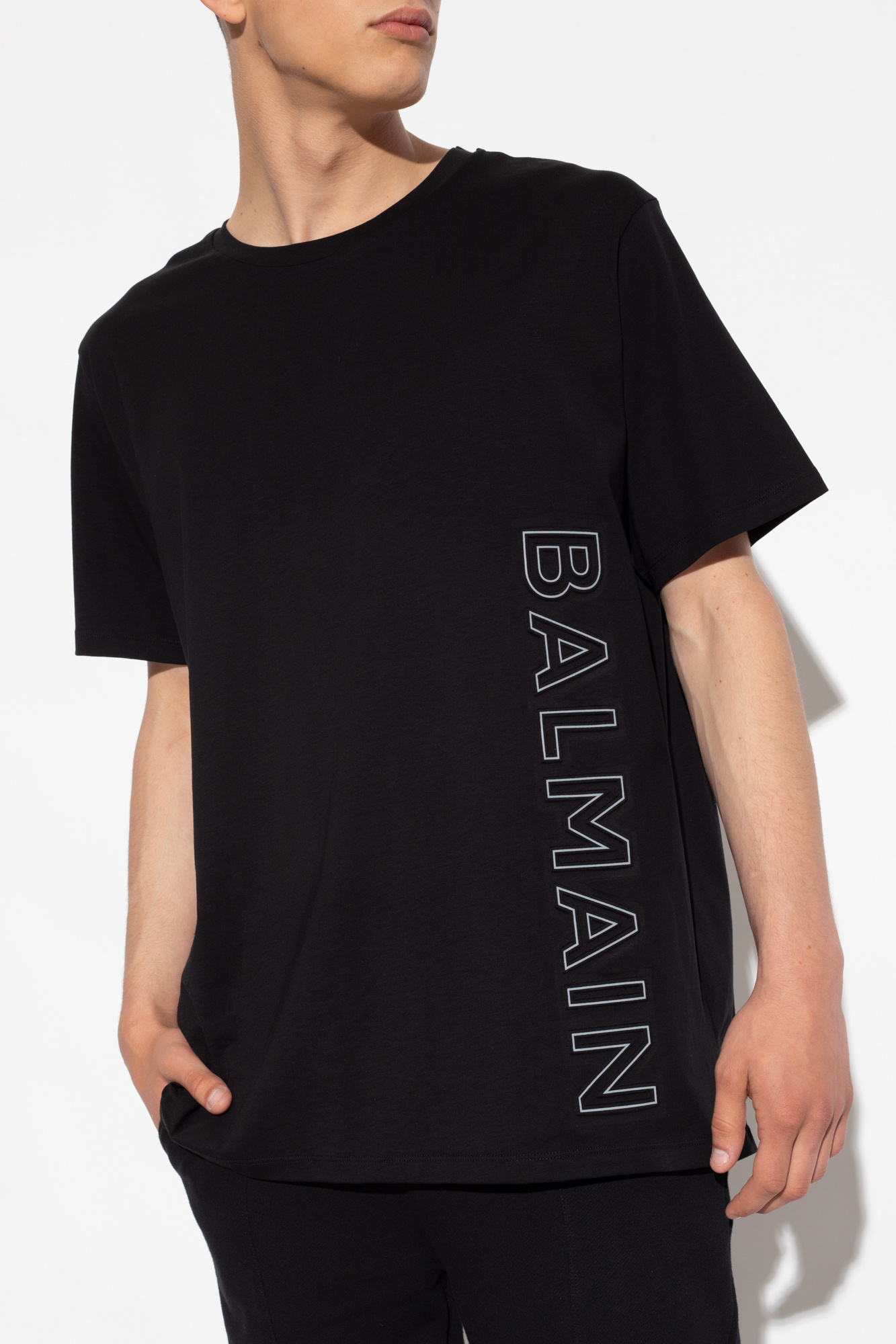 Balmain t hot sale shirt outfit